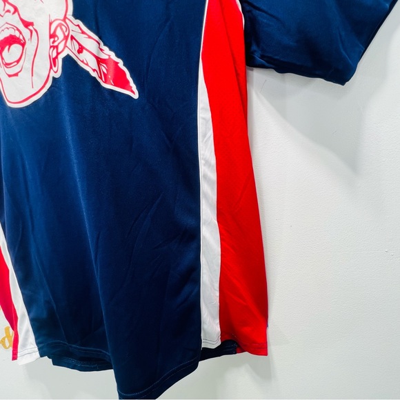 ATLANTA BRAVES #16 Classic Screaming Indian Logo Baseball Shirt Size Med… - Picture 8 of 14